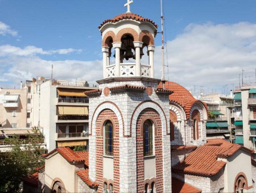 Acropolis Charming Apartment With Large Balcony - Dm17 Athens Luaran gambar